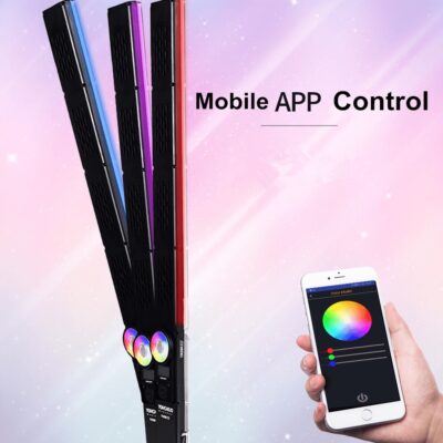 YONGNUO YN360 III YN360III LED Video Light Handheld Touch Adjusting With Remote Adjustable RGB Color Temperature 3200K-5500K