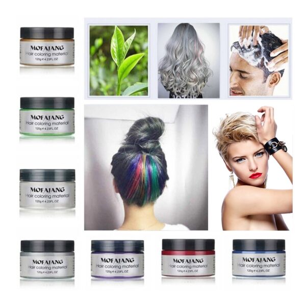 Silver Blonde Coloring Hair Wax