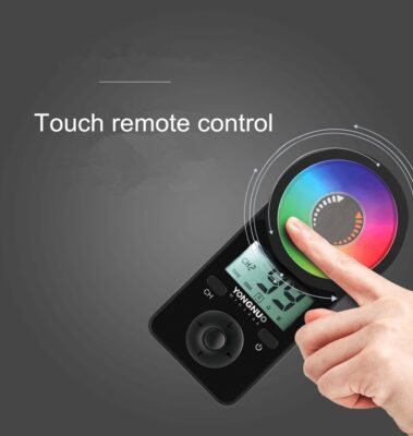 YONGNUO YN360 III YN360III LED Video Light Handheld Touch Adjusting With Remote Adjustable RGB Color Temperature 3200K-5500K