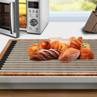 Foldable Dish Drying Rack Multi-Use Kitchen Silicone Drainer Over Sink Fruit Vegetable Meat Organizer Tray Drainer Dropship