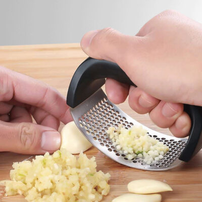 Round Garlic Crusher