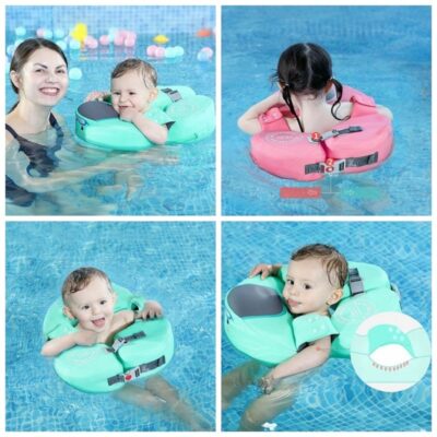 Non-inflatable Baby Floater Infant Swim Waist Float Lying Swimming Ring Floats Water Pool Toys Swim Trainer For Infant Swimmers