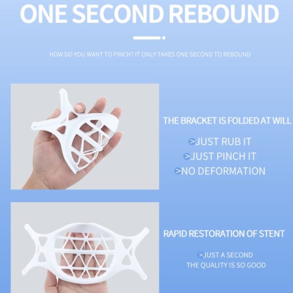 3D Silicone Breathable Bracket