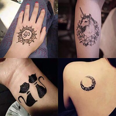 A4 Art Tattoos Paper DIY Waterproof Temporary Tattoo Skin Paper With Inkjet or Laser Printing Printers For Tatoo Men Children