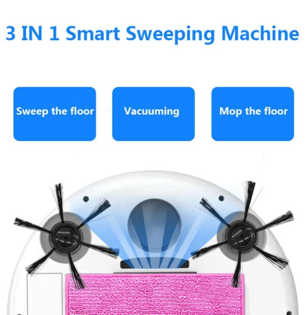 3-In-1 Robot Vacuum Cleaner