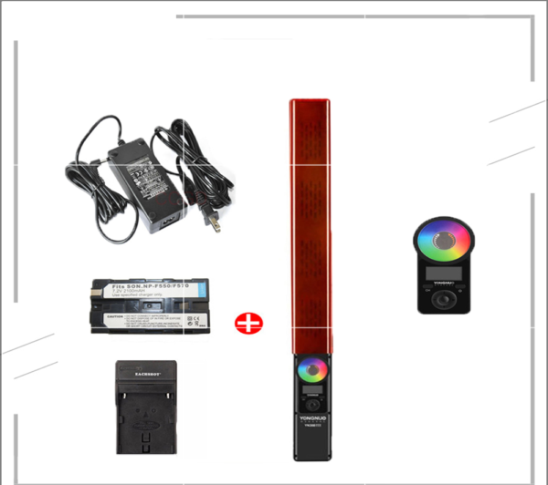 YONGNUO YN360 III YN360III LED Video Light Handheld Touch Adjusting With Remote Adjustable RGB Color Temperature 3200K-5500K