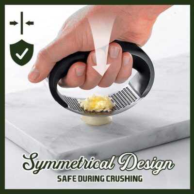 Round Garlic Crusher