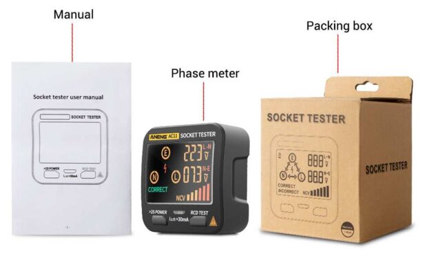 Socket tester box