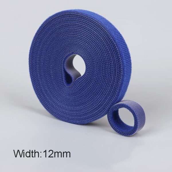 blue Self-gripping cable ties roll