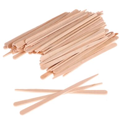 Woman Wooden Body Hair Removal Sticks