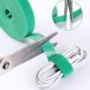 green Self-gripping cable ties roll