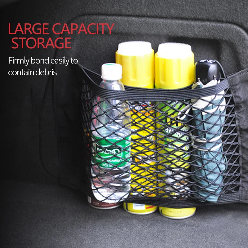 Car Seat Back & Trunk Mesh Organizer – view 5