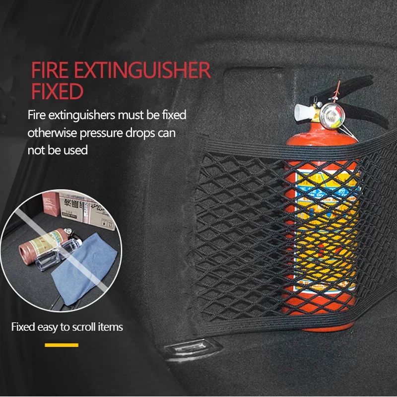 Car Seat Back & Trunk Mesh Organizer – view 4