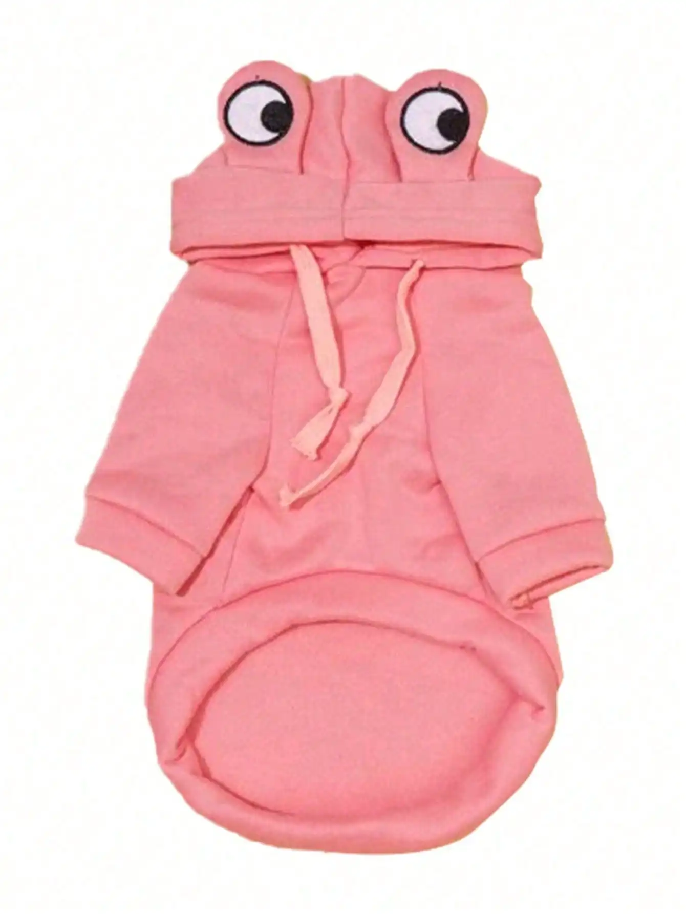 Cute Frog Dog Sweater Hoodie – Pink
