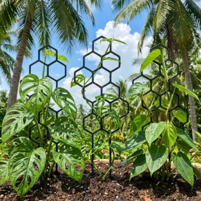 Honeycomb Plant Trellis for Pots (2-Pack) – view 2