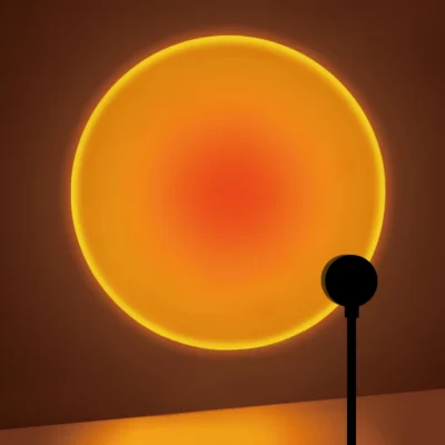 Sunset Projection Lamp (USB, Rotating)