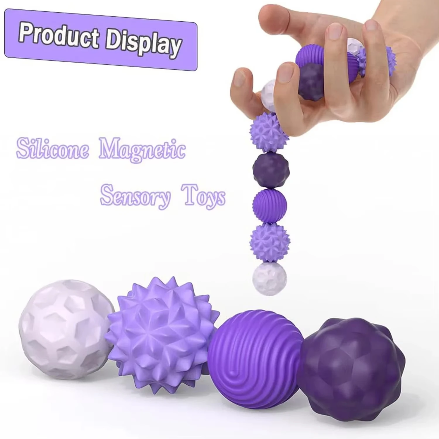 Magnetic Fidget Toy Set (EDC Desk Toy) – view 4