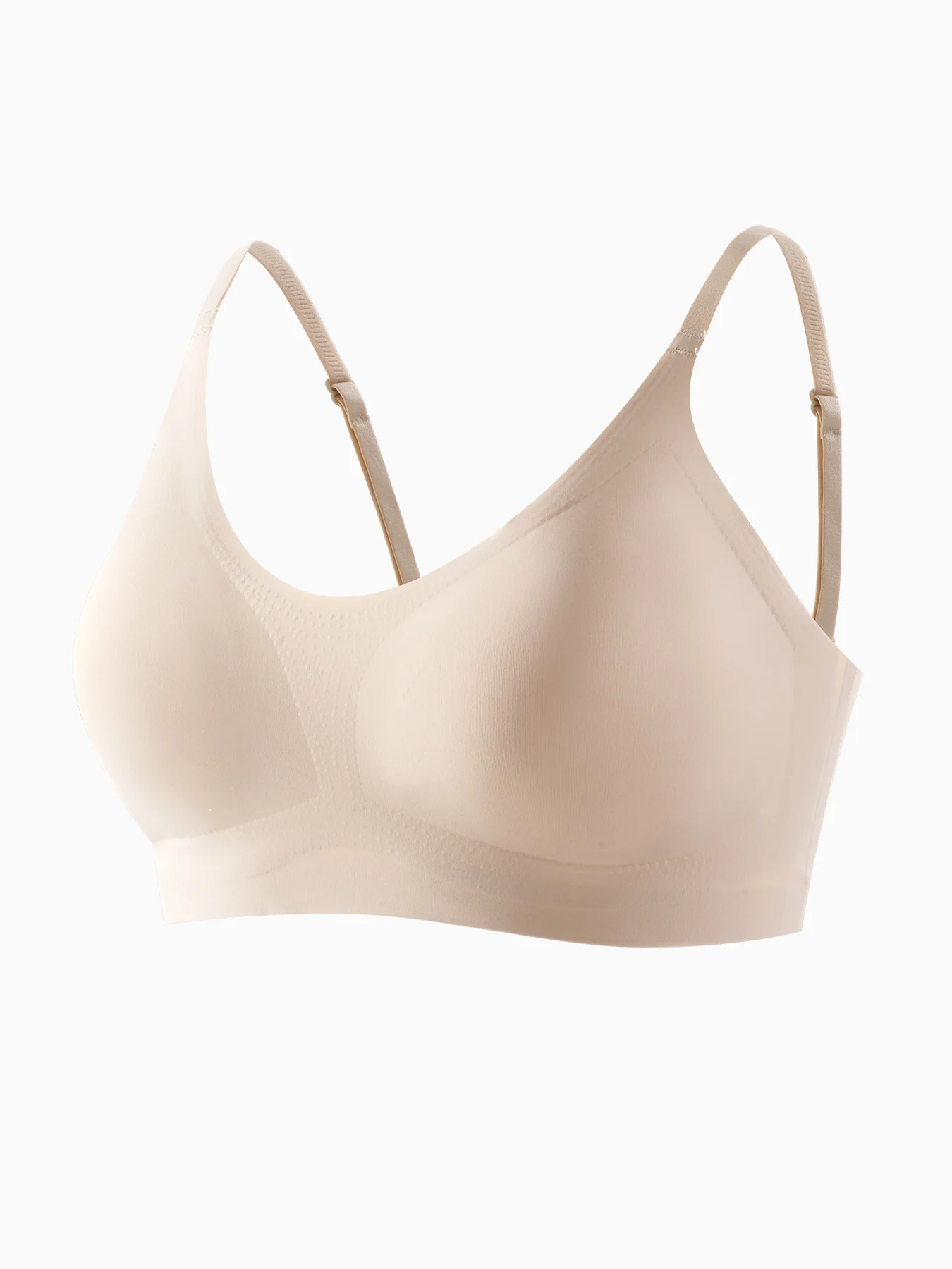 Seamless Wireless Soft-Support Bra