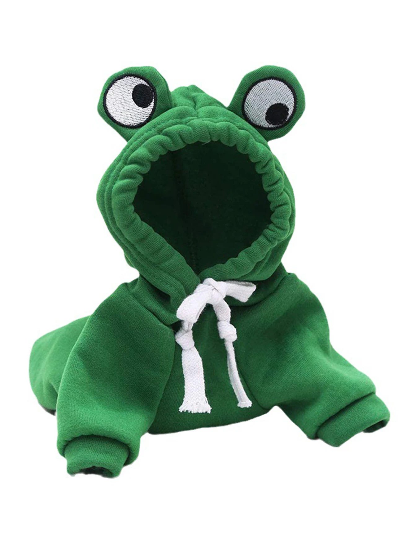 Cute Frog Dog Sweater Hoodie – view 5