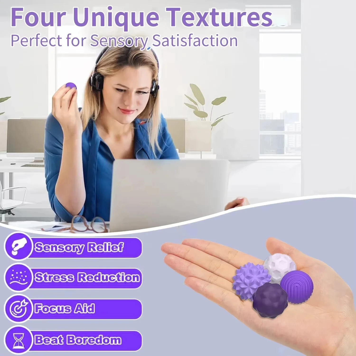 Magnetic Fidget Toy Set (EDC Desk Toy) – view 3