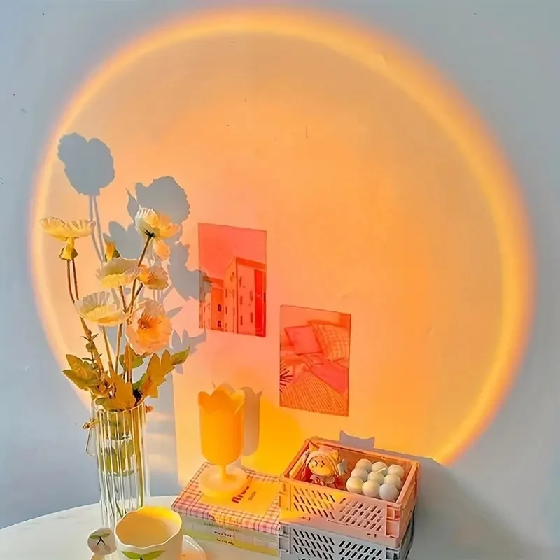 Sunset Projection Lamp (USB, Rotating) – view 4
