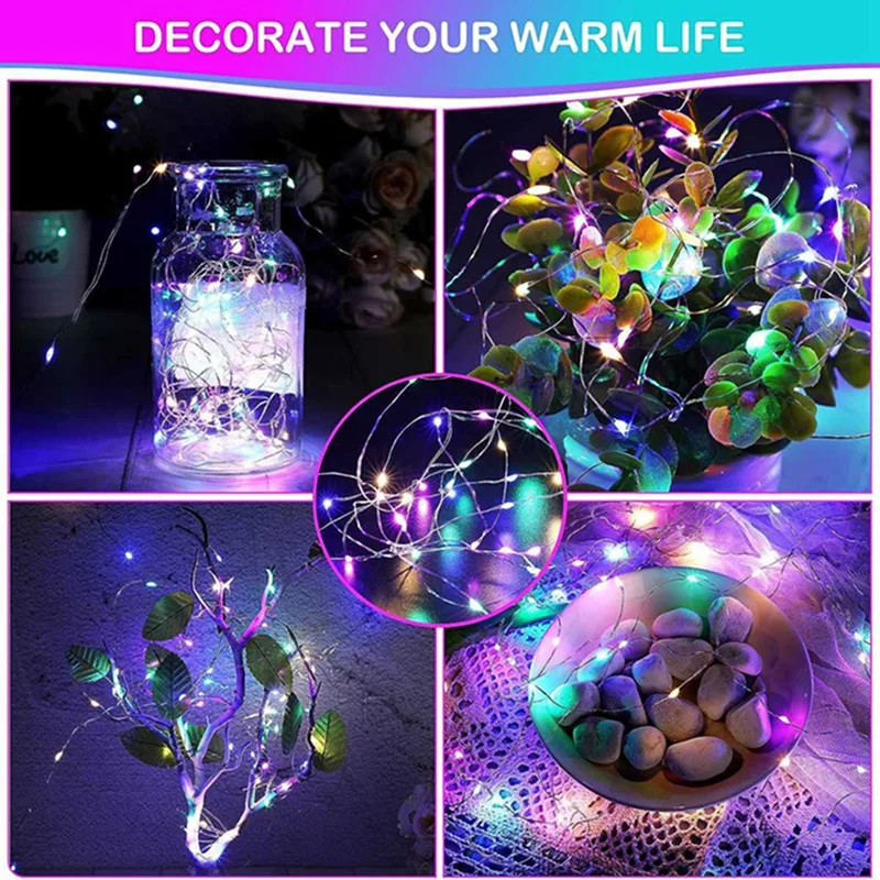 Battery Copper Wire Fairy Lights – view 5